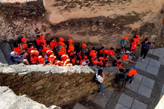 actividades escolares en hervás